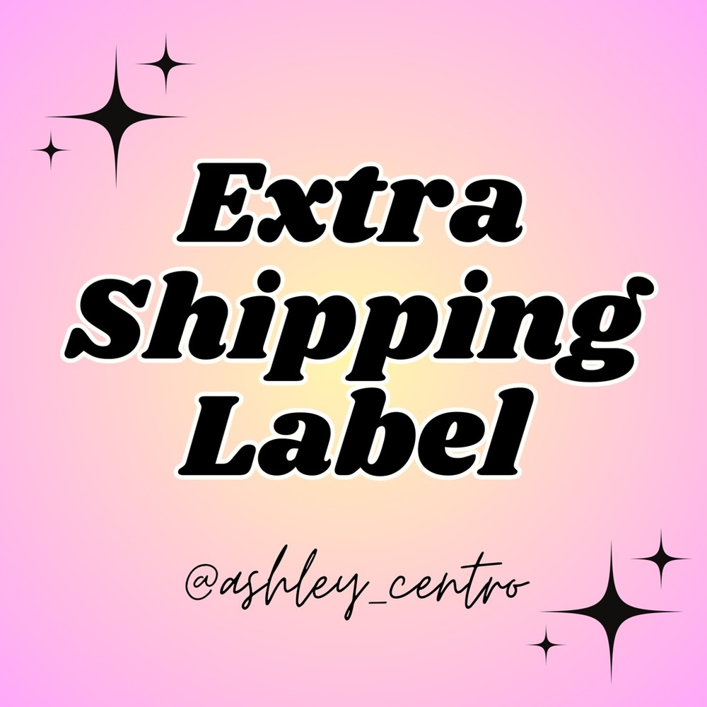 POSHMARK SHOW ONLY - Purchase extra shipping label 🩷